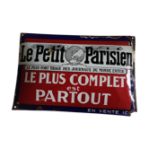The parisian enamelled plate