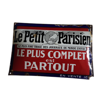 The parisian enamelled plate