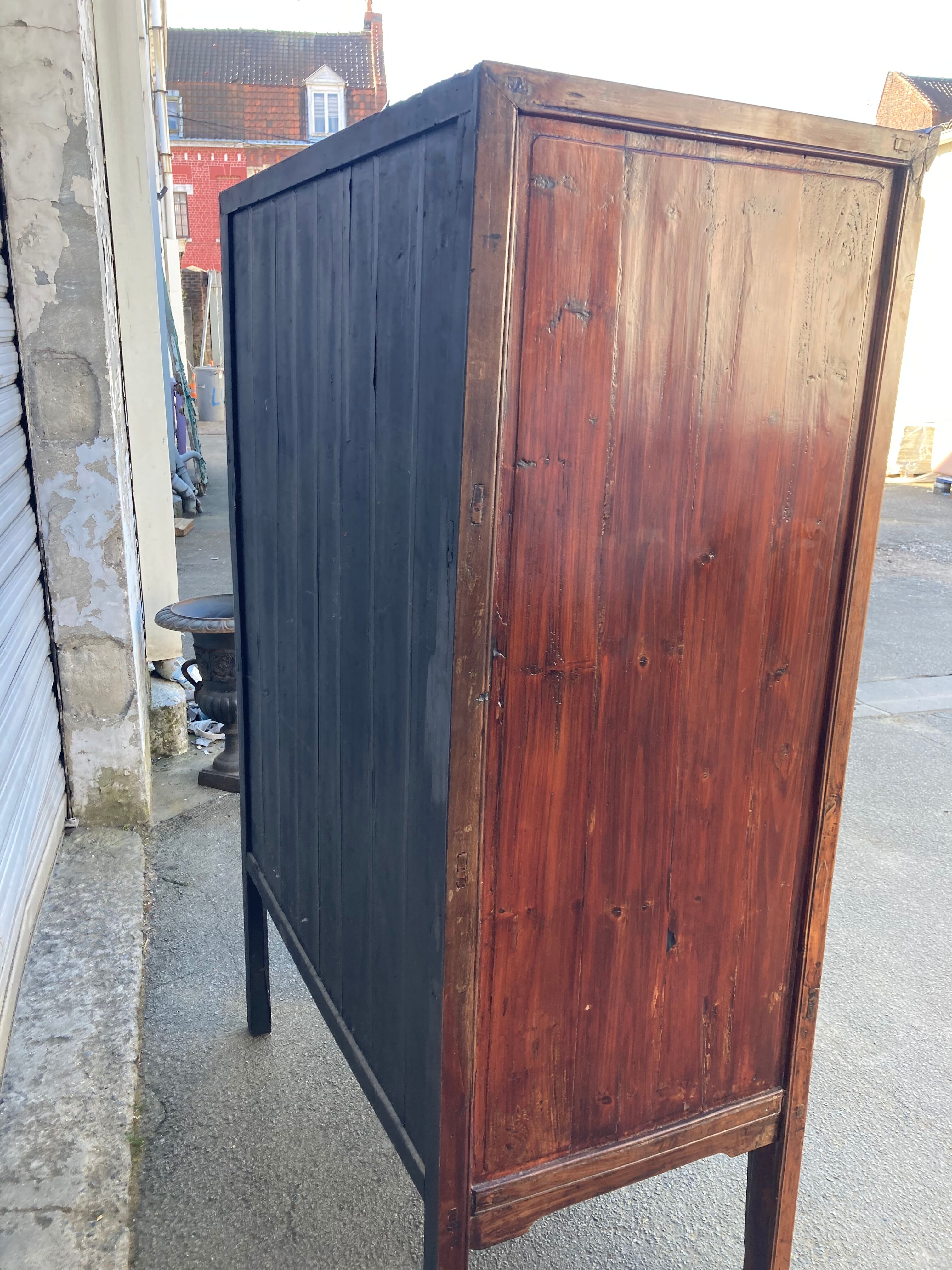Old Chinese furniture with ivory inlay