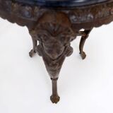 Tripod pedestal table
