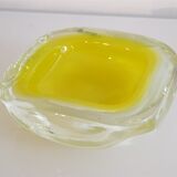 Trinket bowl vintage in glass paste 1970