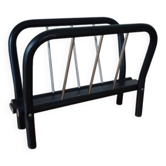 Vintage metal magazine rack