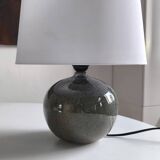 Table lamp in glazed stoneware