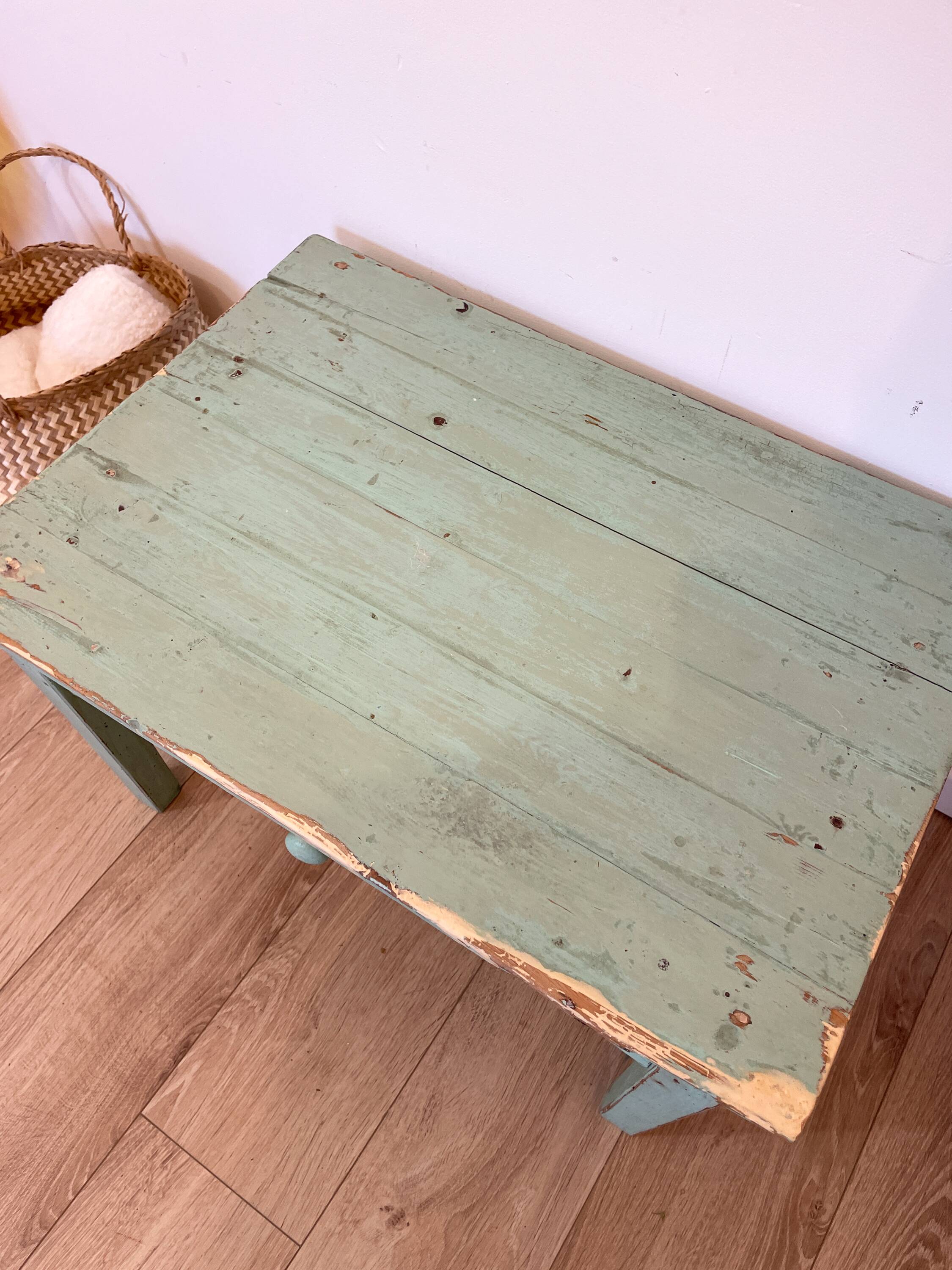 Mini table de ferme - Bureau enfant / Table d'appoint