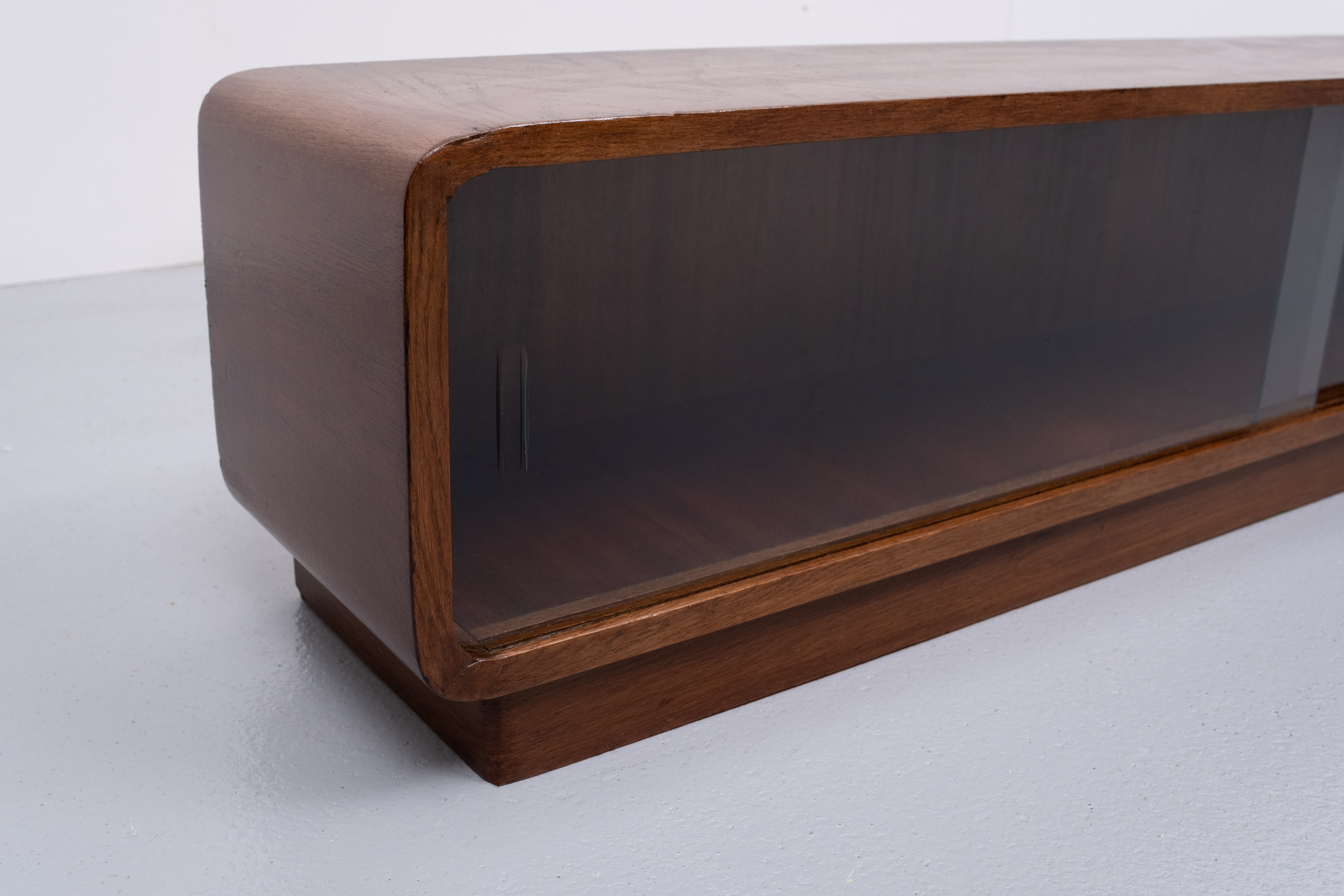 Oak Wood Hanging Cabinet, 1960s