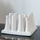 Multiple vintage vases