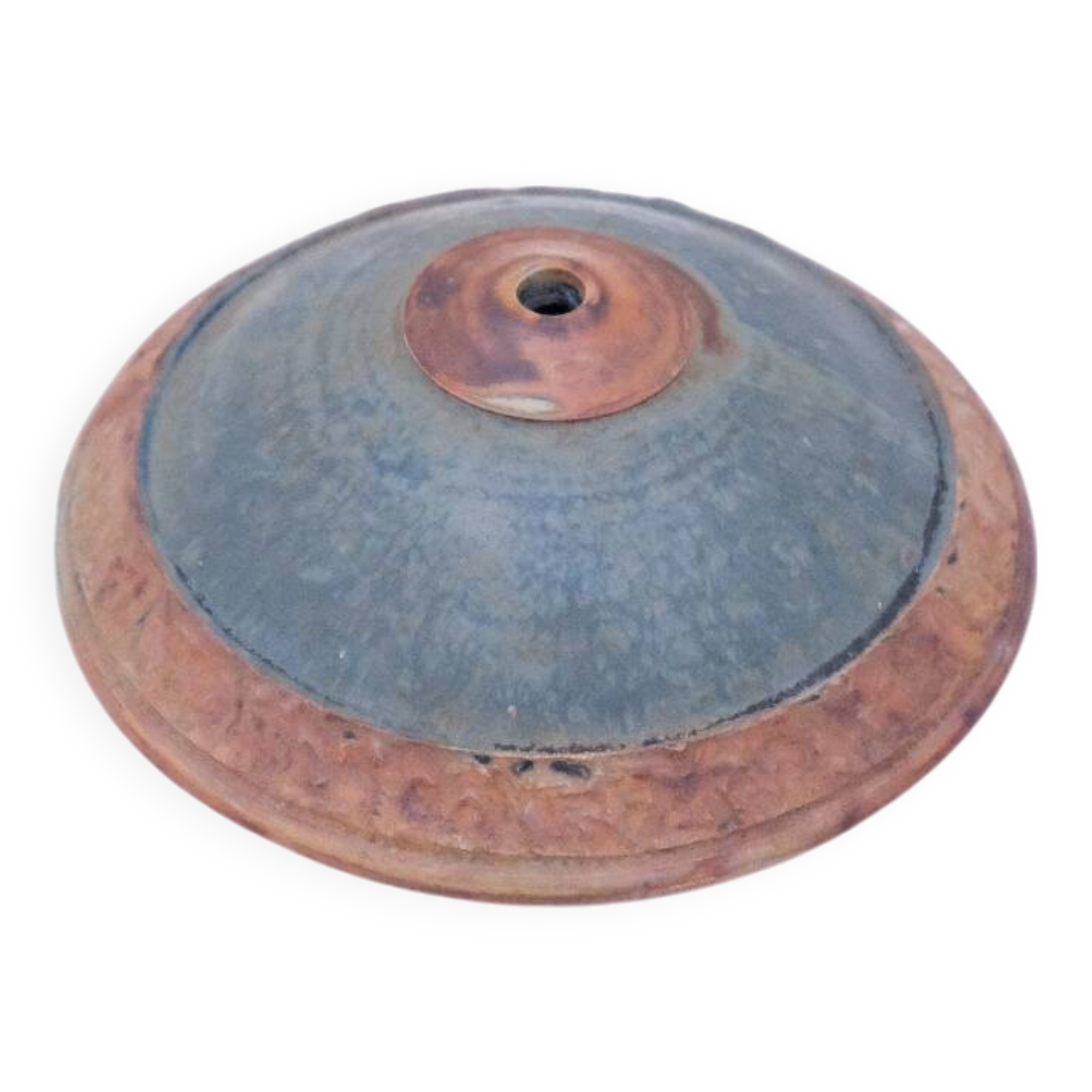 Signed ceramic soliflore vase, 1970
