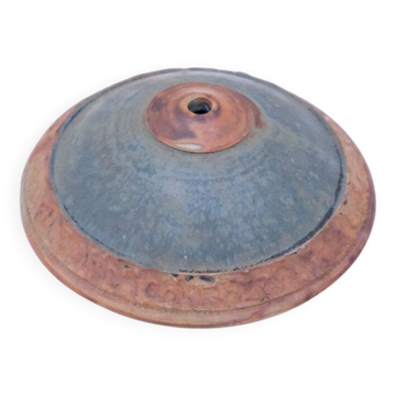 Signed ceramic soliflore vase, 1970