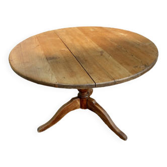 Table / guéridon ancien(ne) en bois massif