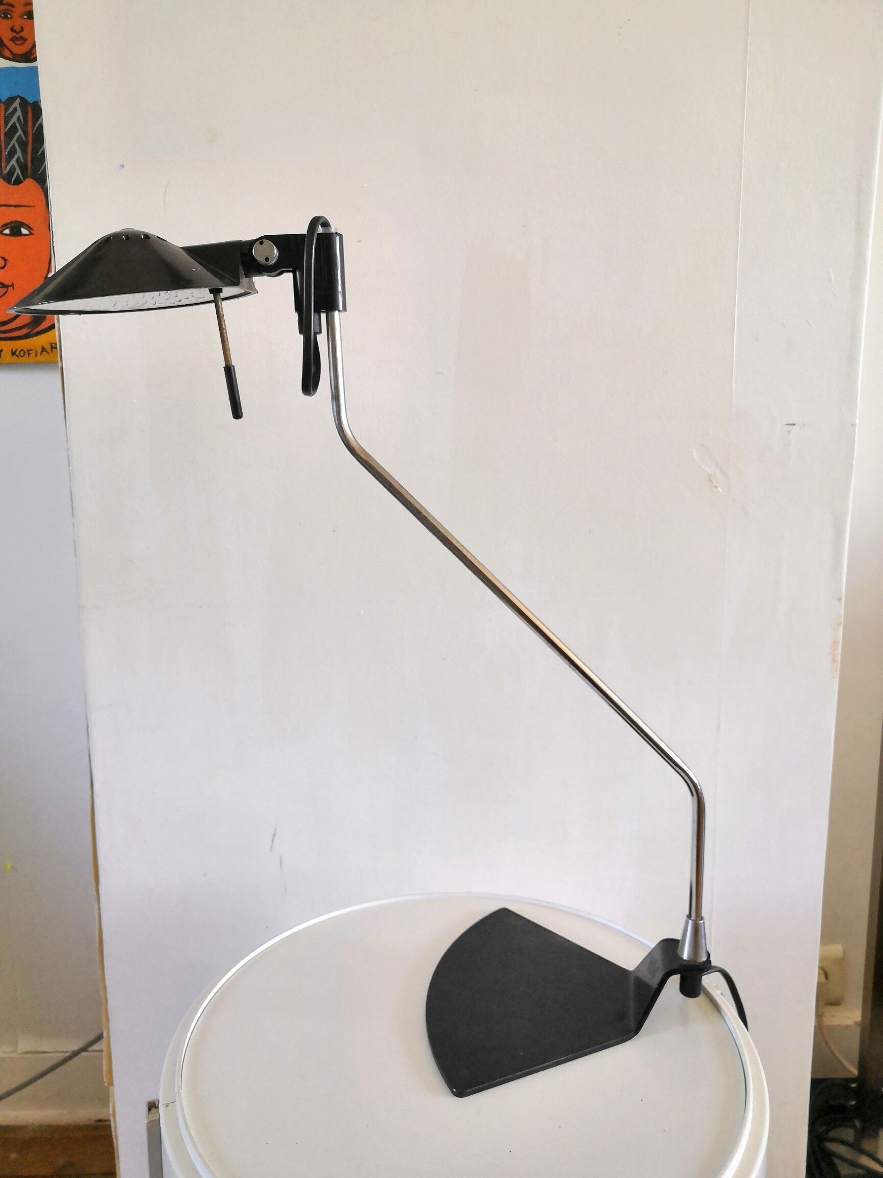 Freeform lamp Aluminor vintage design 70s- 80s