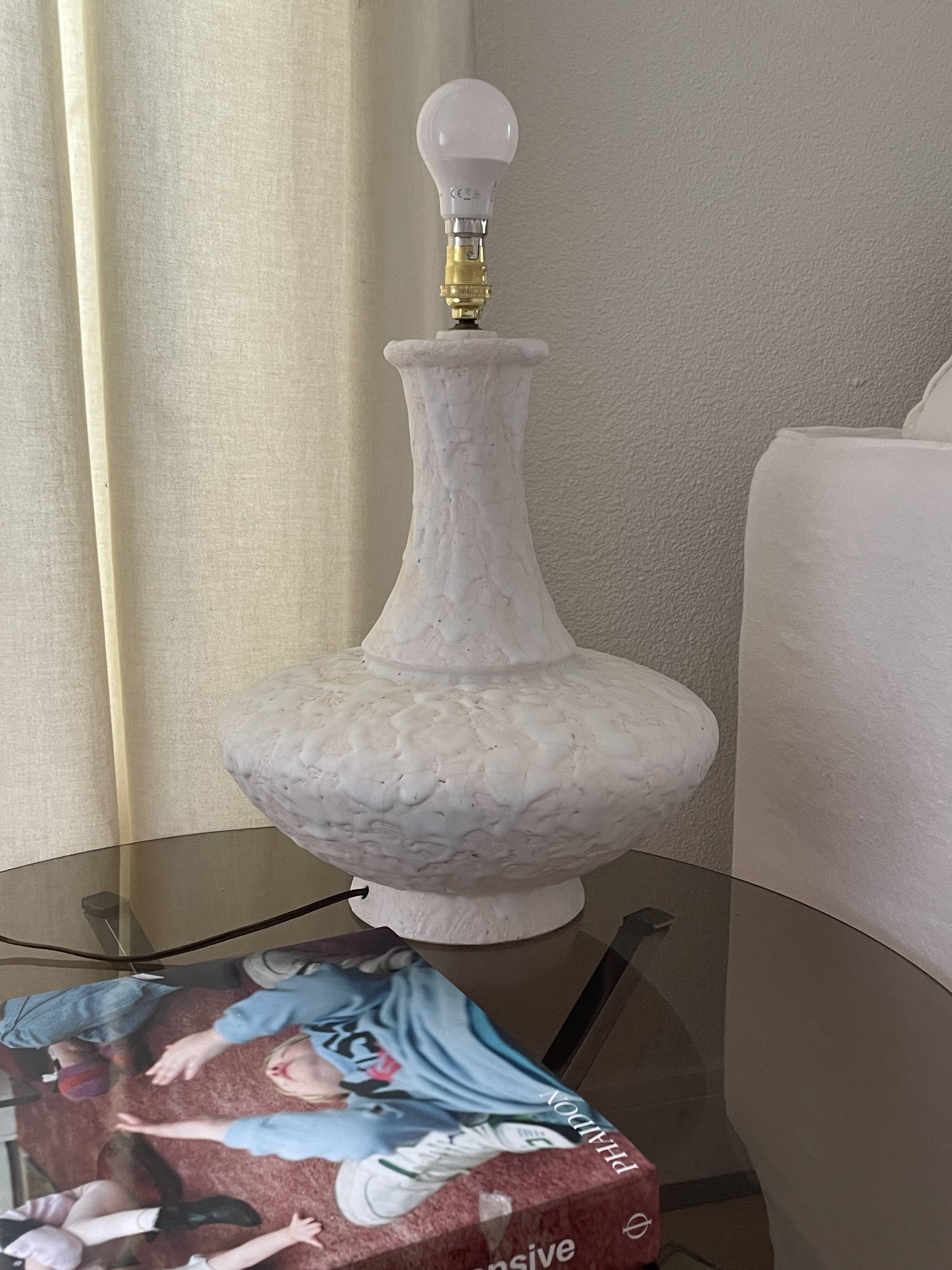 Mid century ceramic lamp