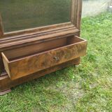 Parisian glass cabinet.