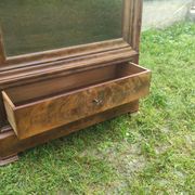 Parisian glass cabinet.