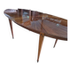 Table ovale palissandre