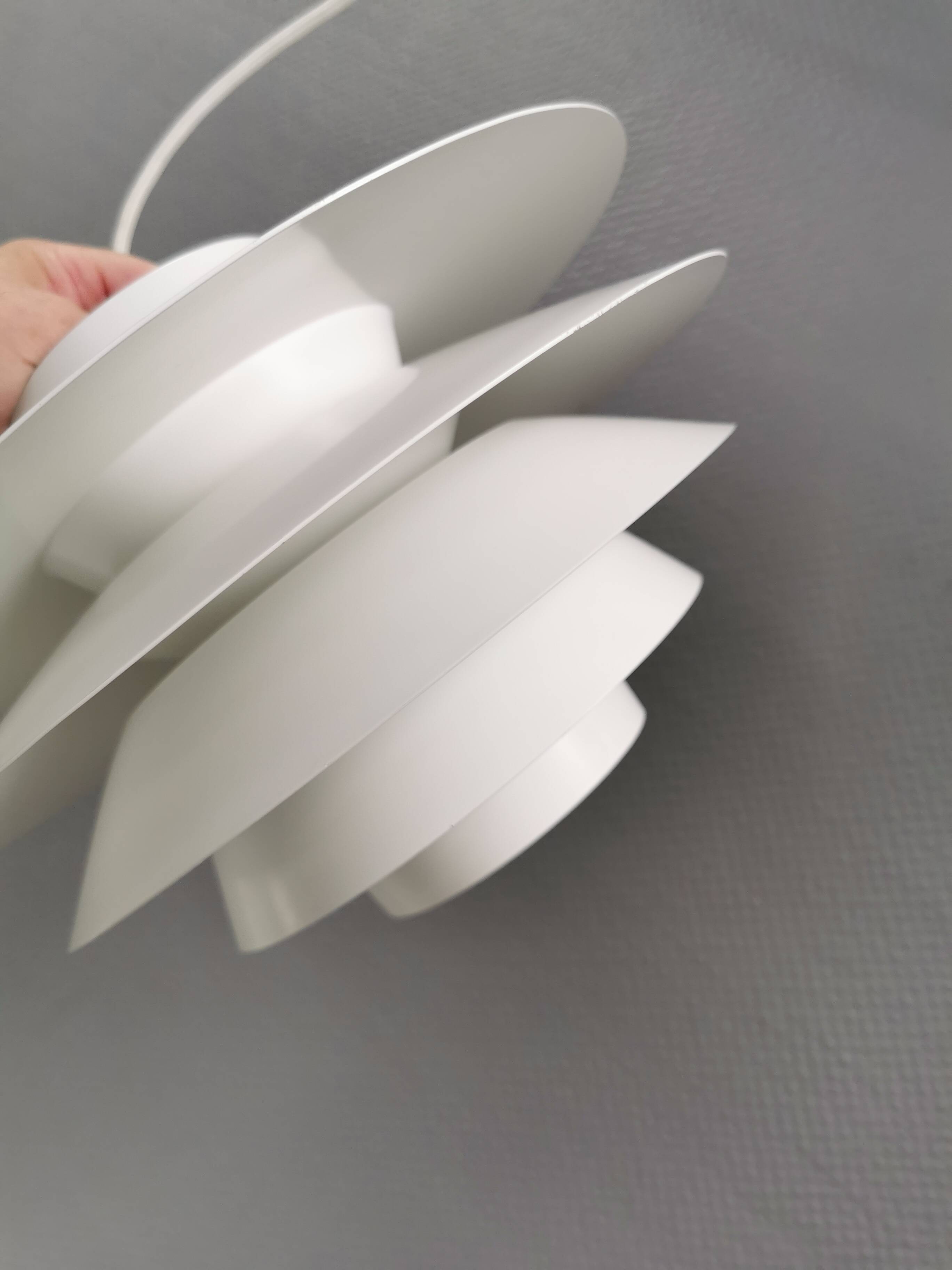 Verona lamp, designed by Svend Middelboe for Nordisk Solar Denmark 1980s