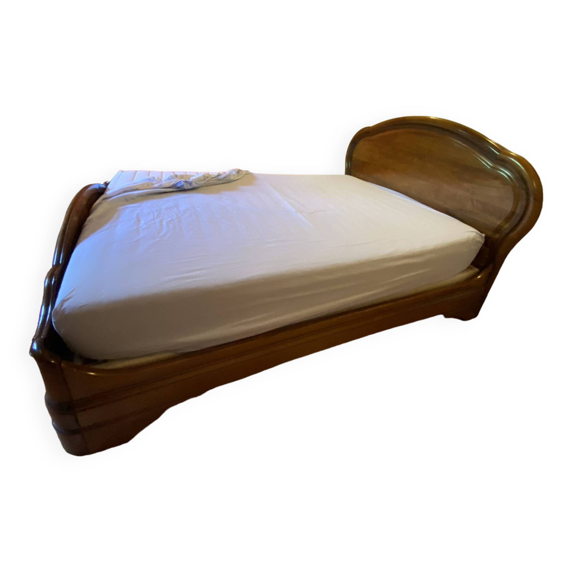 Solid cherry wood bed