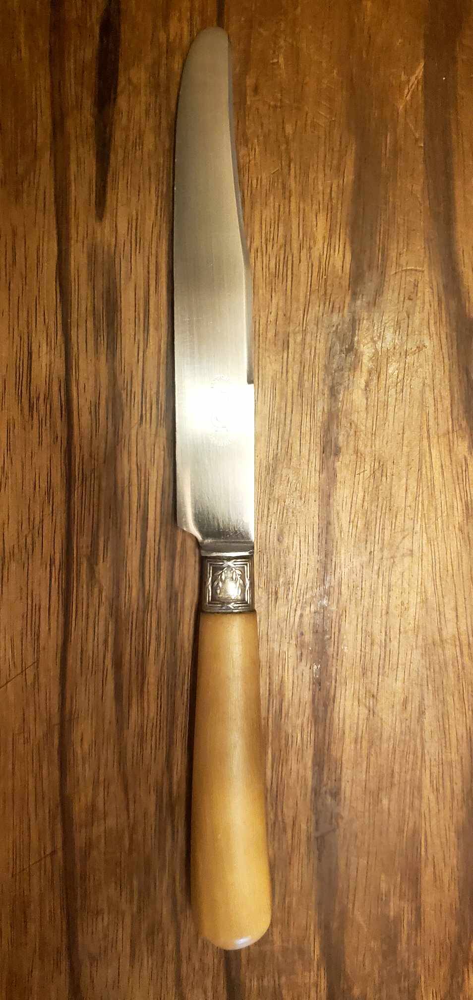 Lot de 10 couteaux manche en corne