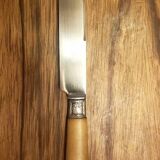 Set of 10 horn handle knives