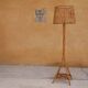Floor lamp rattan and bamboo 60 years