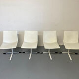 Chaises de salle à mange de Giovanni Offredi pour Saporiti