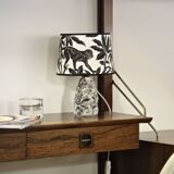 Crystal table lamp signed Baccarat, France 1950
