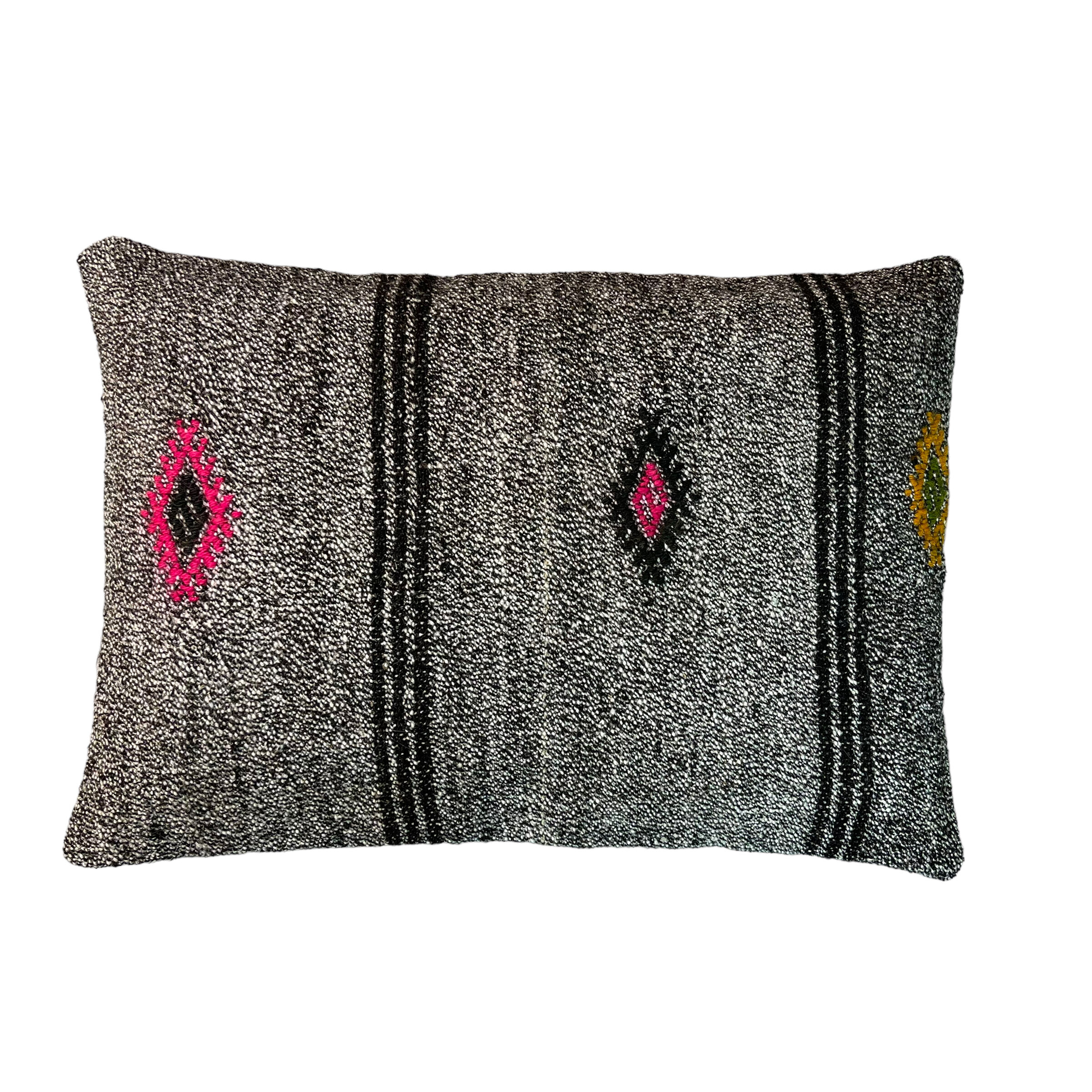 Vintage turkish handmade kilim cushion cover
