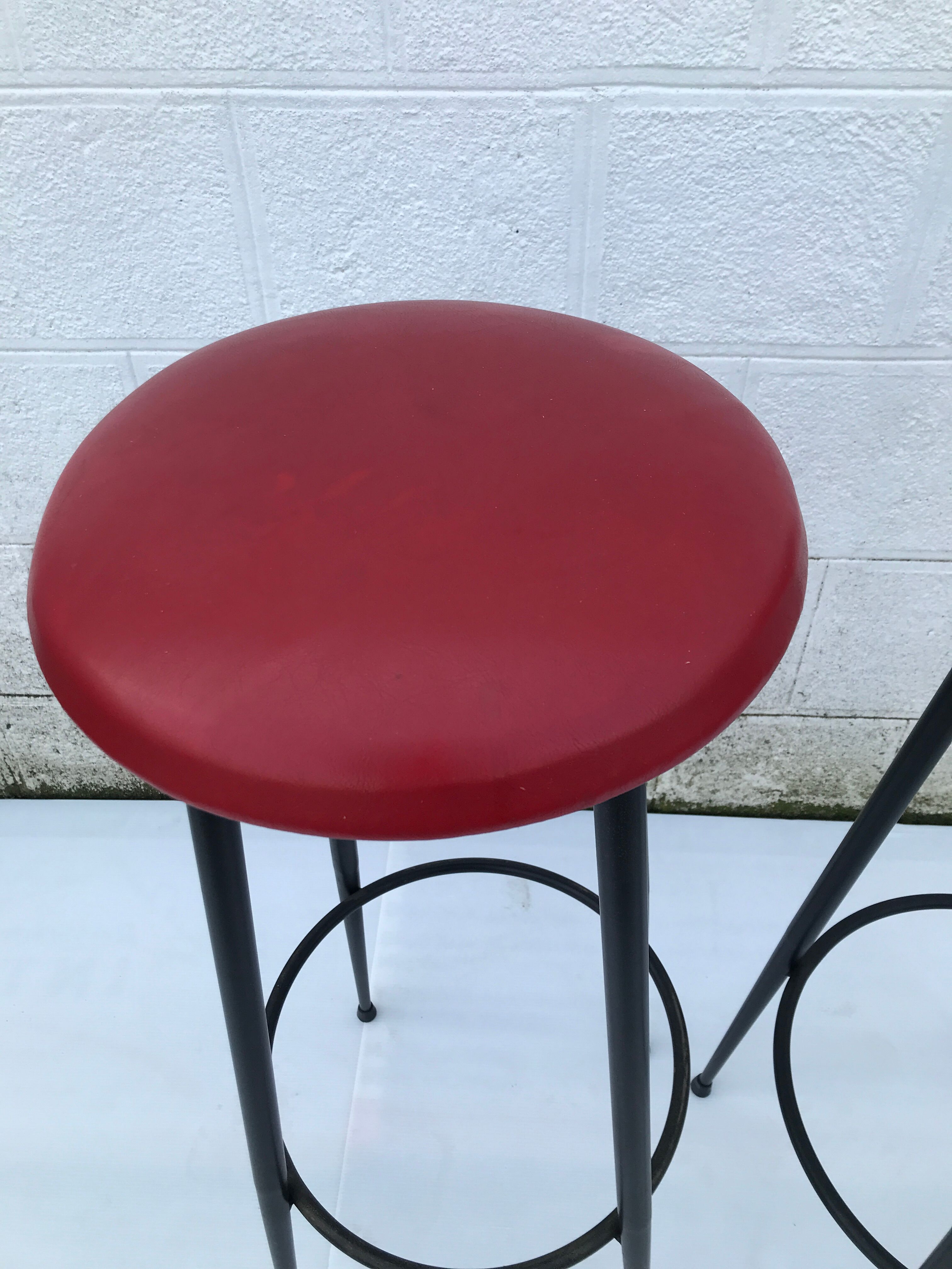 Corner bar and 2 stools from the 60s/ 70