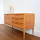 Sideboard in vintage blond oak 1960s