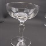 Lot 6 cups champagne mismatched