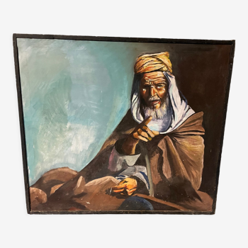 Oil on canvas "Tuareg portrait"