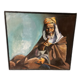 Oil on canvas “Tuareg portrait”