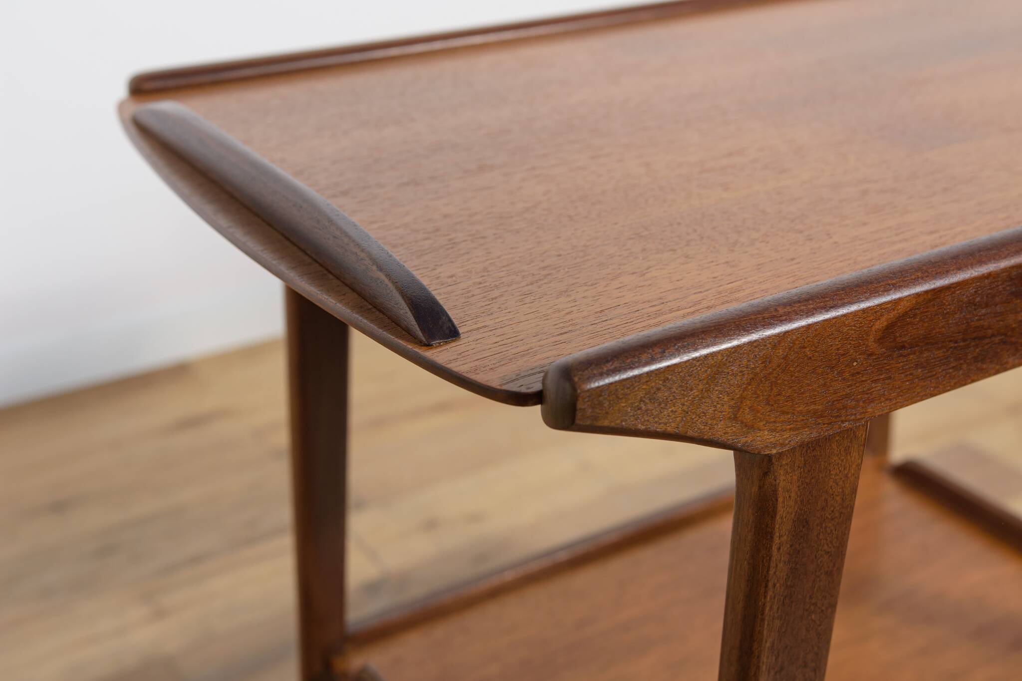 Mid Century Teak Serving Trolley, Denmark, 1960s