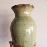 Glazed terracotta vase – signed Avonta