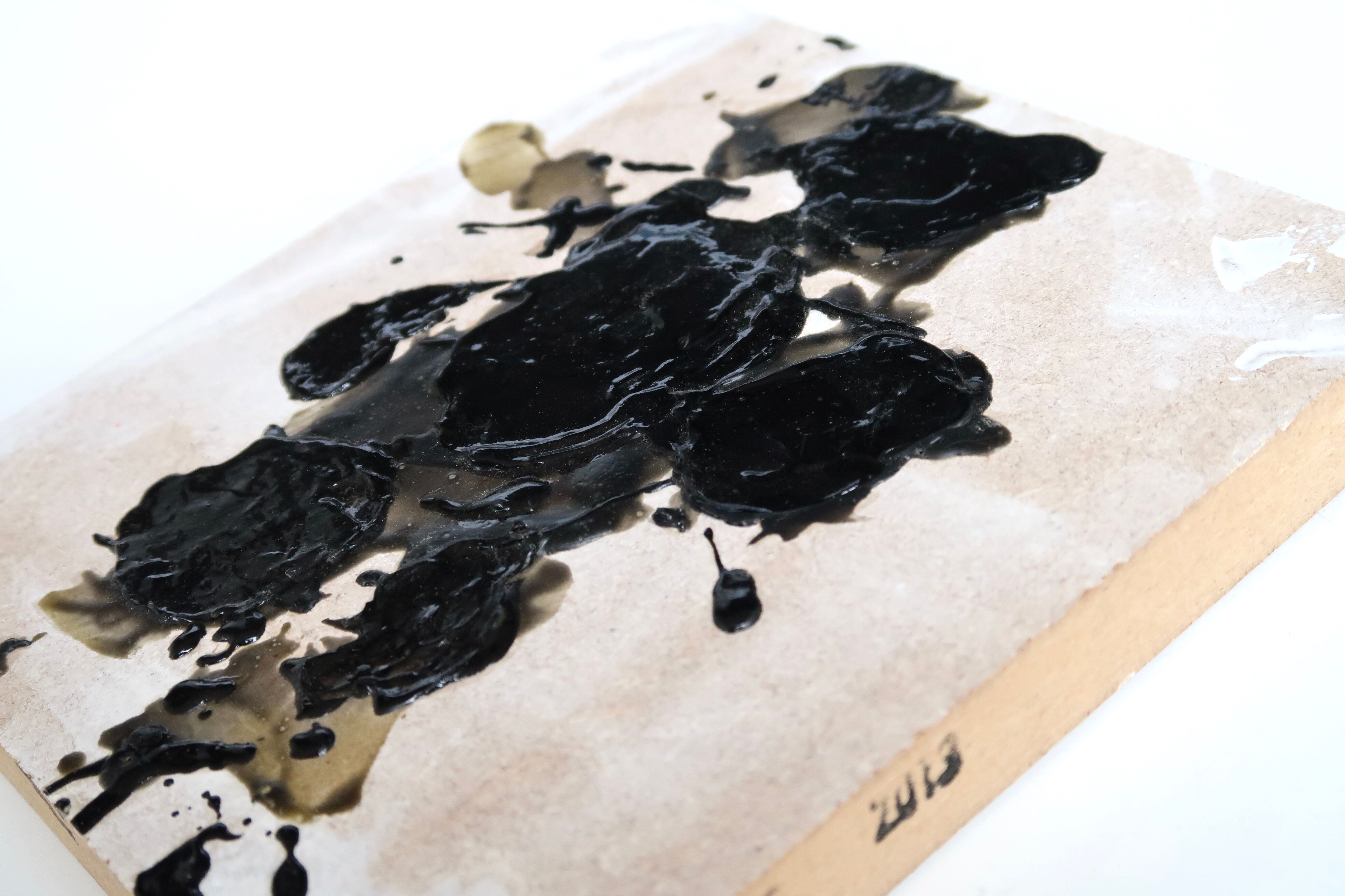 Painting, textured abstract painting by Vincent Dufresne, 2013