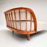 Lit de repos rembourré par Adolf Wrengler, années 1950