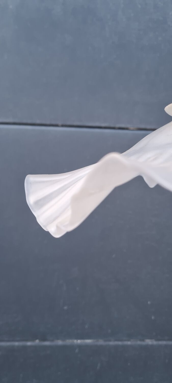 Frosted glass pendant light