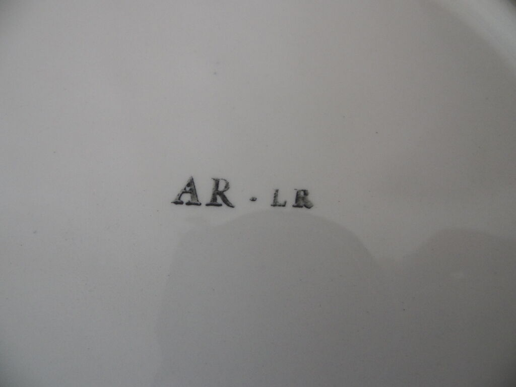 6 plates in slurry from Sevres
