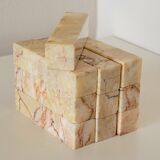 10 covered stand vintage marble knife holder