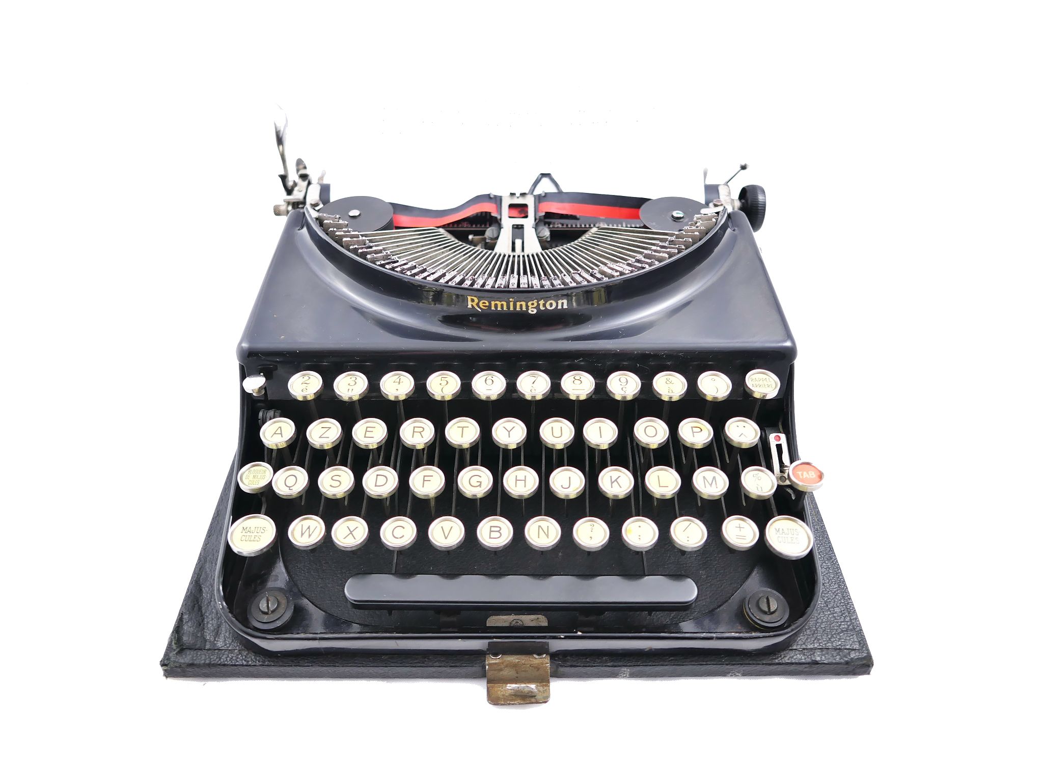 Remington 3 original usa 1930 revised typewriter with new ribbon