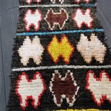 Tapis berbère boucherouite 115x232cm