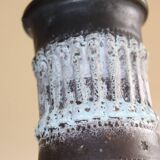 Glazed earthenware vase