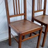 Pair of vintage ELF bistro chairs