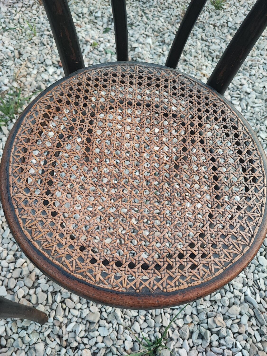Duo de chaises cannées, Thonet Austria