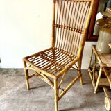 Rattan chair, 1960s