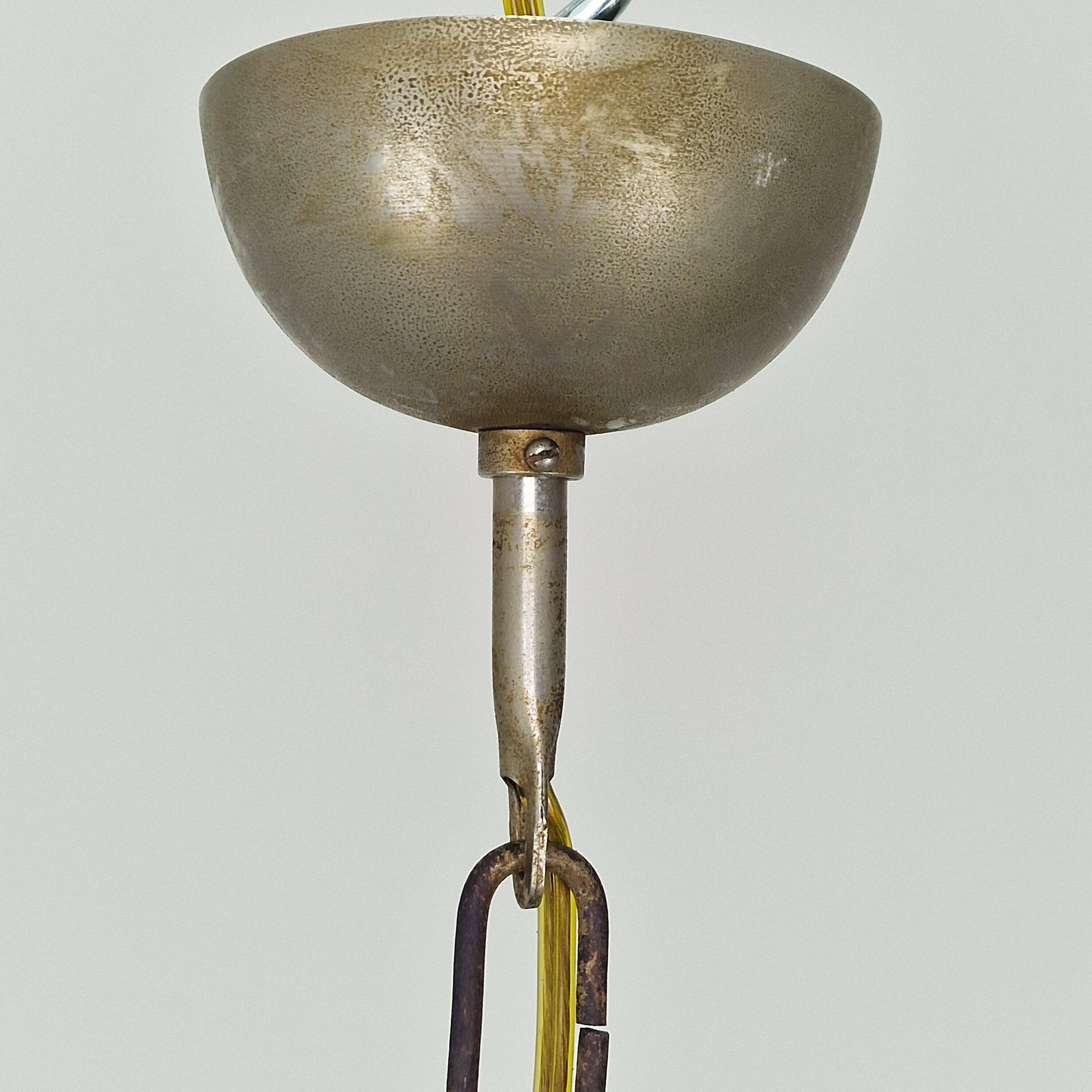 Venini Murano Glass Chandelier 85 Hand-Blown Quadriedri Prisms, 1960's