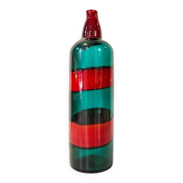 Vase Fulvio Bianconi, Venini in Murano glass, 1950s.