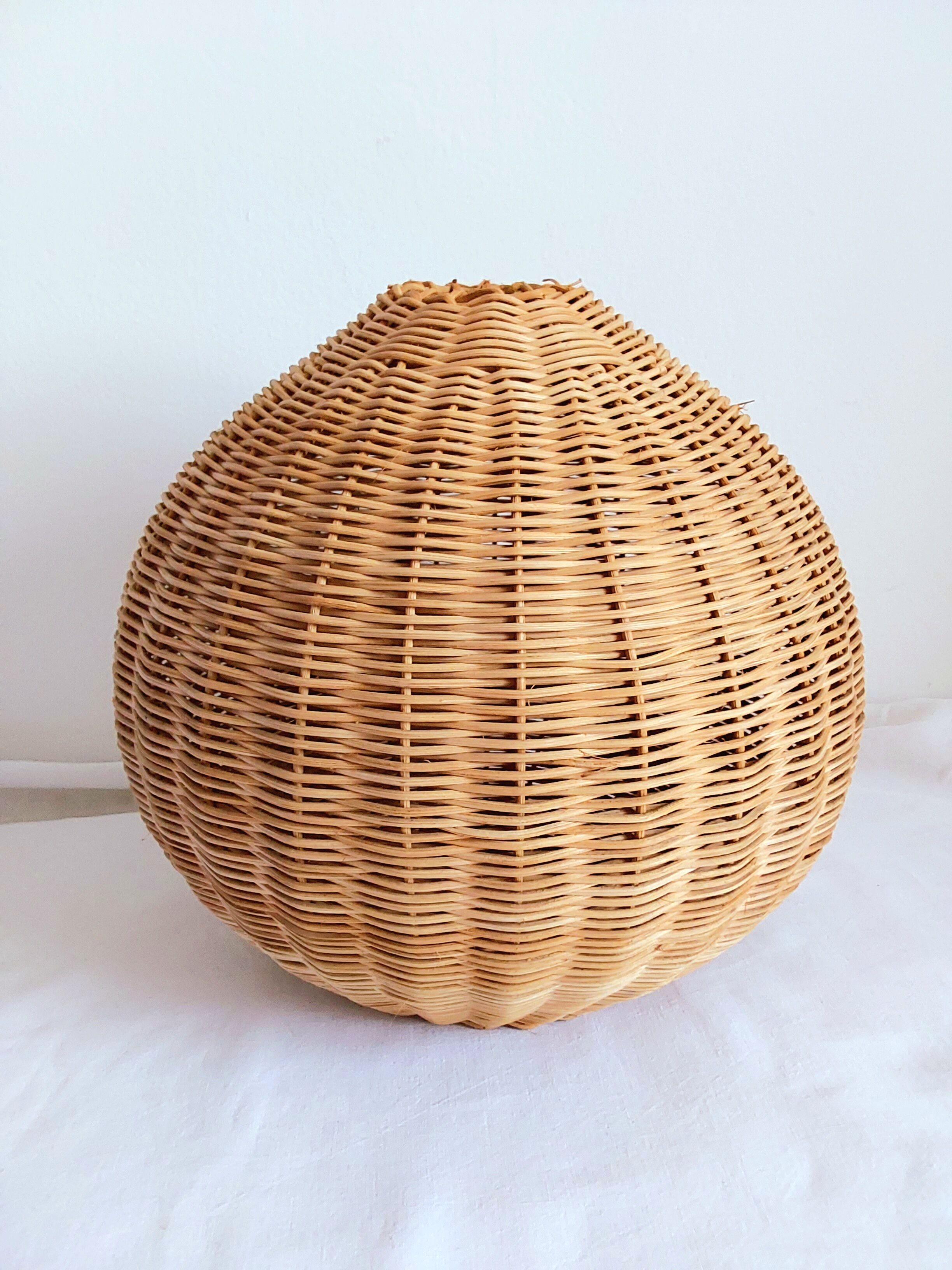 Vintage wicker light