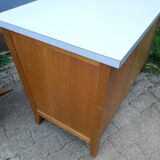 Bureau vintage 50 pieds compas