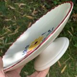 Fruit cup on low pedestal in Salins Milanese service earthenware