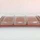 Servant tray in Scandinavian style teak / vintage 60s-70s